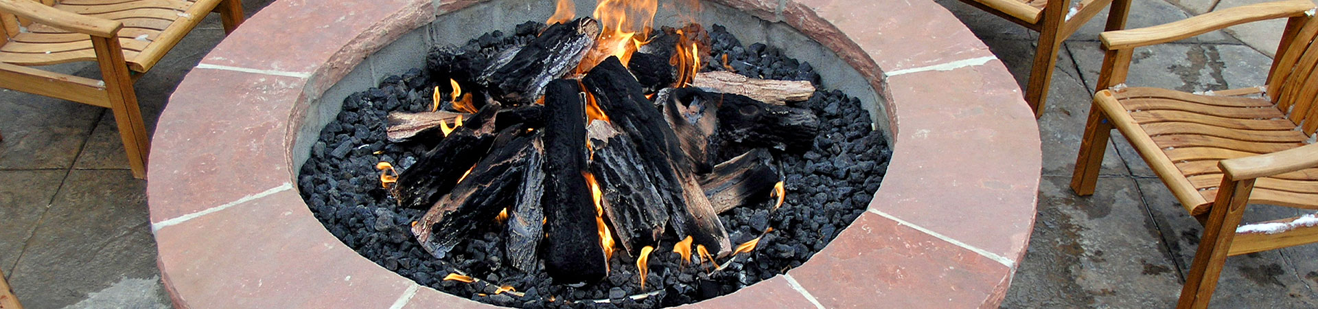 Outdoor Fireplaces - EarthCare Landscape Management